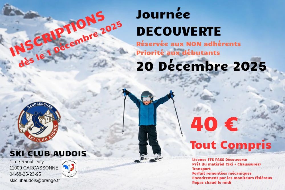 JournEe découvErte résErvée aUx Non adhérEnts